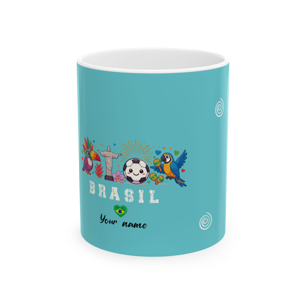 Taza de Cerámica Personalizada Blanca – 11oz y 15oz