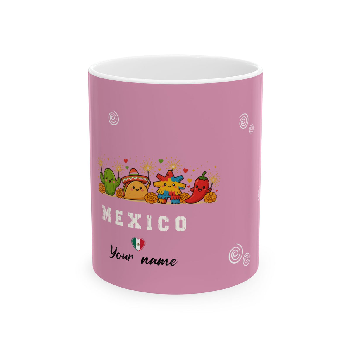 Mexico Taza Personalizada Ceramic Mug, (11oz, 15oz)