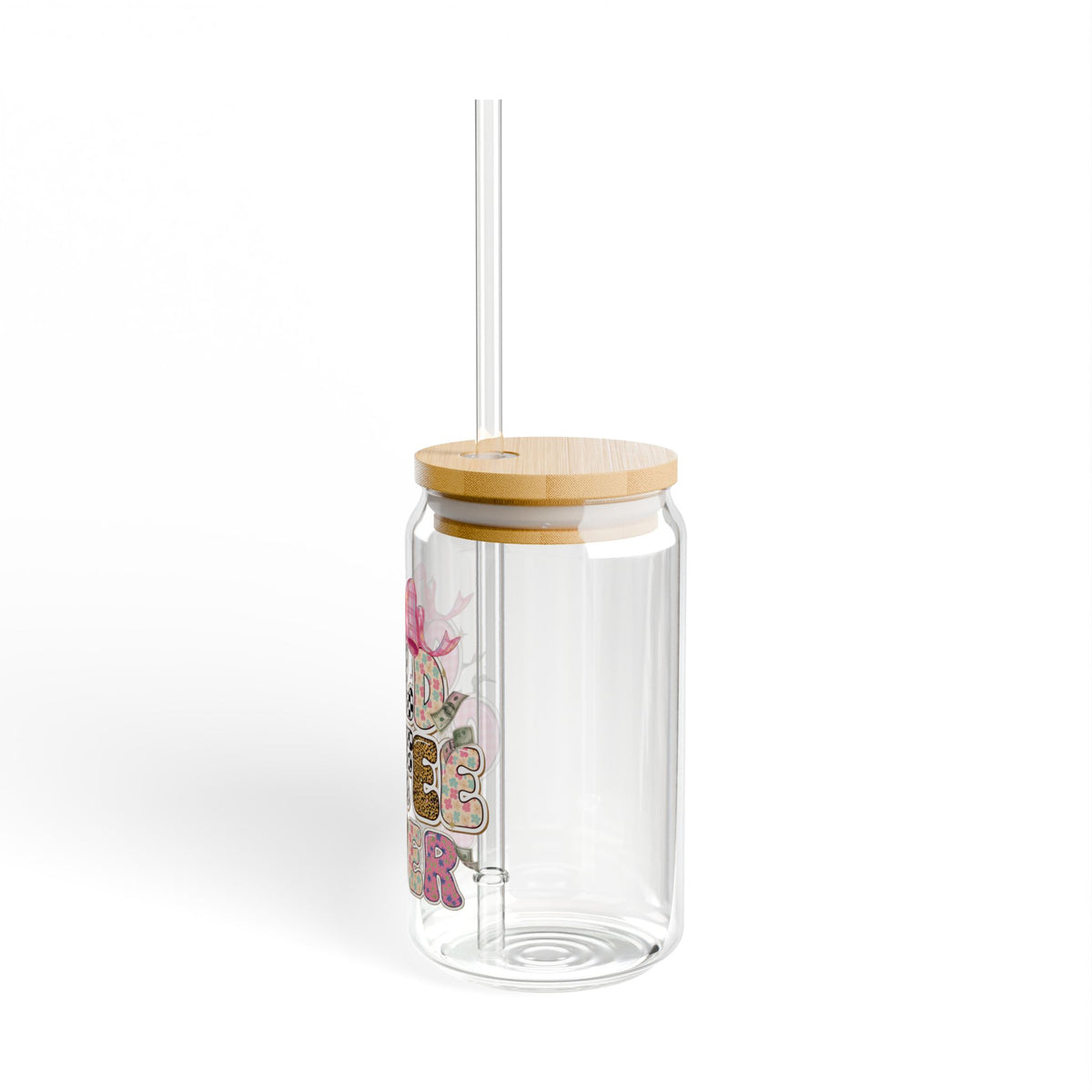 COLD COFFE LOVER Coquete  Sipper Glass, 16oz